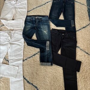 Citizens of Humanity and MIH jeans. Bundle of 5